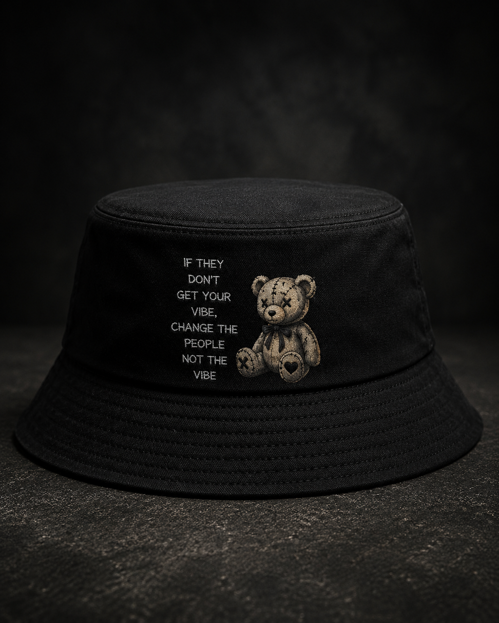 BEAR Signature Bucket Hat – Quiet Rebellion Edition