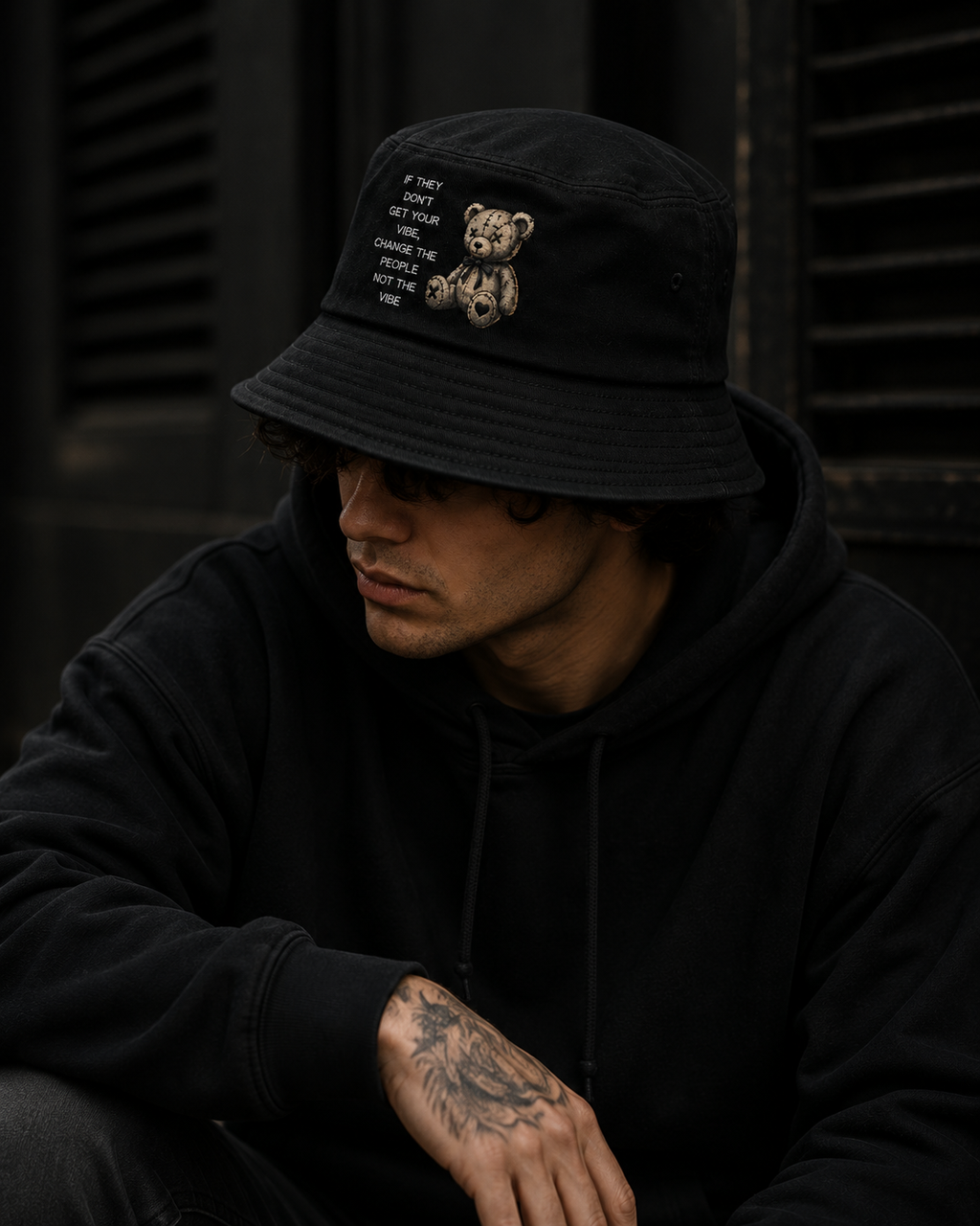 BEAR Signature Bucket Hat – Quiet Rebellion Edition